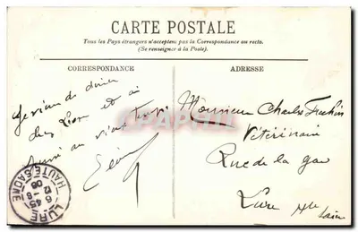 PARIS — La Conciergerie — LL. — n° 571 — Achterkant