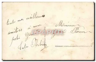 Dwa dzieci czytające razem — Paryż, wydawca Paris 639 — Rewers