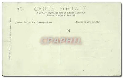 Paryż — Ogólny widok Mostu Alexandre III — LL. — Rewers