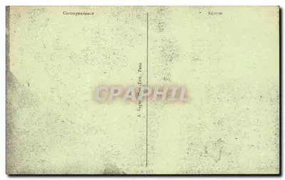 Parijs - Arc de Triomf en Graf van de Onbekende Soldaat — J. H. Déposé — Achterkant