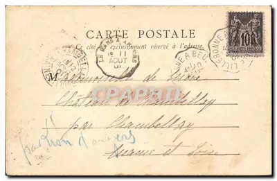 Pałac Chaillot — Trocadéro — B.F. Paris nr 45 — Rewers