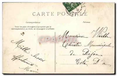 Paryż — Boulevar Montparnasse — C.L.C. n°815 — Rewers