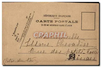Paris sob a luz da lua — III. A Estátua da República — H. Jomier — Verso