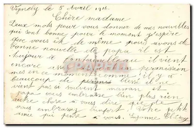 Arranjo de flores — estúdio Regina — número de série não visível — Verso