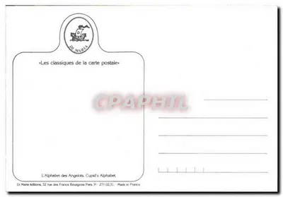 REPRODUÇÃO FAntaisie Anjo Anjo Criança Letra F O alfabeto dos Anjorinhos — Verso