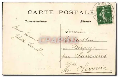 Paris - Musée du Louvre - La Galerie d'Apollon — C. M. n°311 — Verso