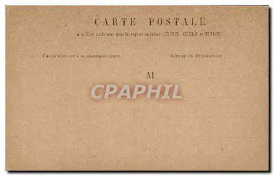 PARIS - Palácio da Legião de Honra — Verso