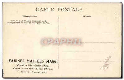Paris - Val-de-Grâce (Innenhof) — Ehemaliger Salon von Anne von Österreich — C.L.C. — Verlag Maggi — Rückseite