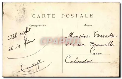 Paris — La Place de la République — C. 40 — Verso