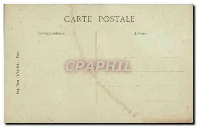 Paris — Der Boulevard und das Tor Saint-Denis — Le Courflier — Rückseite