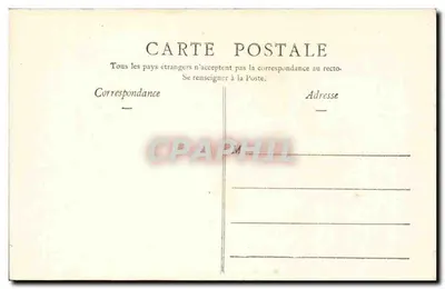 Paryż - Le Trocadéro — Wydawca E. L., Paryż — Rewers