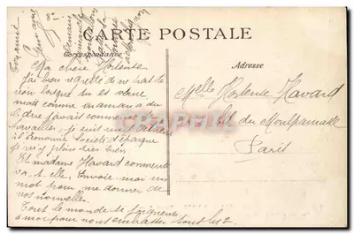 Paryż - Most Alexandre — pierwszy kamień w 1896, ukończony w 1900 — wydawca BPD, n° 4010 — Rewers