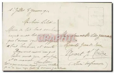 Duas jovens — Boa Ano — ARS Paris 264 — Verso