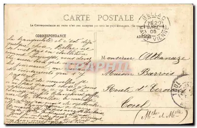 Dobra Gamella — Uśmiechnięty żołnierz trzymający gamellę — Fototyp A. Berberet & Cie, NANCY — Rewers