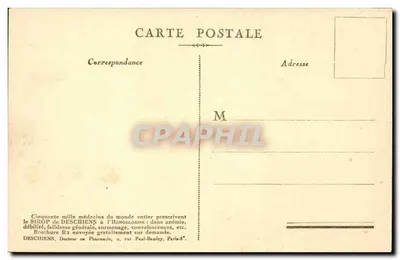 Arc de Triomphe — Paryż — Dar Hémoglobine Deschiens — Rewers