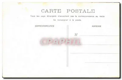 Paryż - La Conciergerie — widok mostu i rzeki — wydawca OYAMAN POIBSY — Rewers