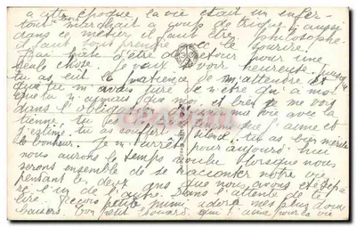 Joven mujer tocando el piano — hombre en traje observando — editor NOYER n°3080 — Reverso