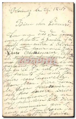 Criança em traje violeta com roda — La Favorite n°865 — Verso