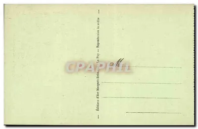 A Cadeira do Diabo, perto de Vals-les-Bains (Ardèche) — Editor: M.B. — Número de série 6689 — Verso