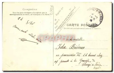Hôtel des Invalides — Grobowiec Napoleona I — Wydawca: POSTES, Nr 130 — Rewers