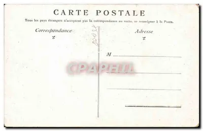 Paryż — Arc de Triomphe de l'Étoile — wydawca nieznany — Rewers