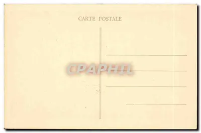 PARIS — L'Étoile — widok z lotu ptaka — Compagnie Aérienne Française — Rewers