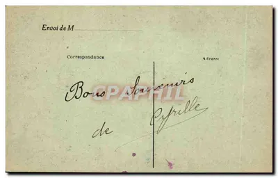 Paris — Arco do Triunfo da Estrela — Túmulo do Soldado Desconhecido — J. H. Déposé — Verso