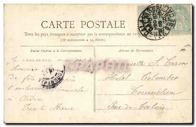 Paryż — Arc de Triomphe — Kolekcja Petit Journal — Rewers