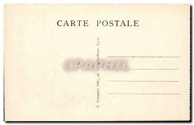 Lyon — Station Perrache — uitgever X. Contagruy, Lyon — Achterkant