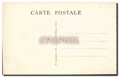Lyon — Ponte Wilson e os domos do Hôtel-Dieu — X. Coutagnys, editor, 36, Victor-Hugo, Lyon. — Verso