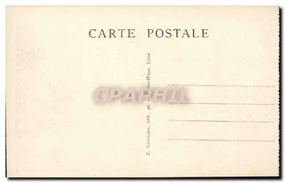LYON — PLACE MORAND, LA FONTAINE — X. GONTAUMY, EDITORE, 36, R. VICTOR-HUGO, LYON. — Verso
