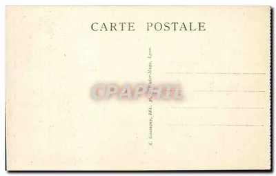 LYON — Bazylika Najświętszej Maryi Panny Fourvière — X. Coutagny, wyd. Victor-Hugo, Lyon — Rewers