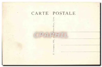 LYON — Il Conservatorio, quai de Bondy — X. Contagry, edit., Lione, Victor-Hugo — Verso