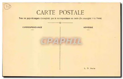 Parijs — Avenue de l'Opéra — L. D. — Achterkant