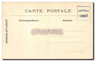 Wnętrze kaplicy Invalidów — Paryż — L. J. & Cie, wyd. Angoujême-Paris — Rewers