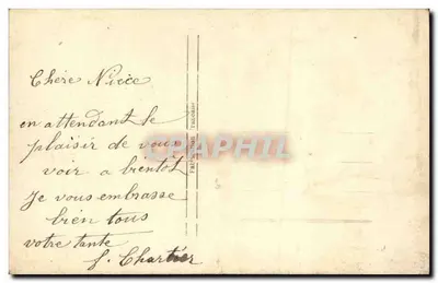 Porte-Bonheur — editore REX, n° 4871 — Verso