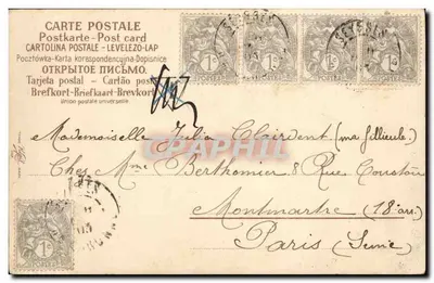 Arranjo de flores de muguet — Seysses (Alta Saboia) — Seyyès & Sés (M. J. Jaronne) — Verso