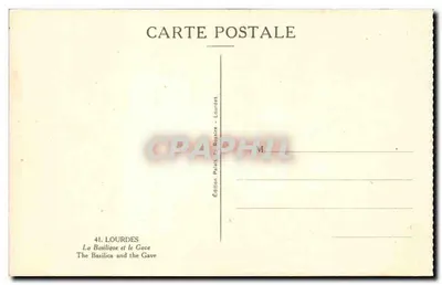 Bazylika i Gave — Lourdes — Wydawnictwo Palais — Rewers