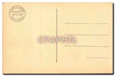 Rolnicy z okolic Bagnères-de-Bigorre — Muzeum Pirenejskie w Zamek-Fort Lourdes — n°14 — Rewers