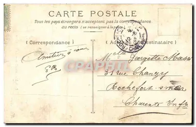 Montmartre — Le Calvaire — G. C. A., Paris, n° 519 — Verso