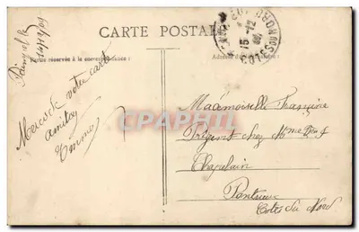 Joven sonriente — con rosa — editor SOLEIL, n° 153 — Reverso