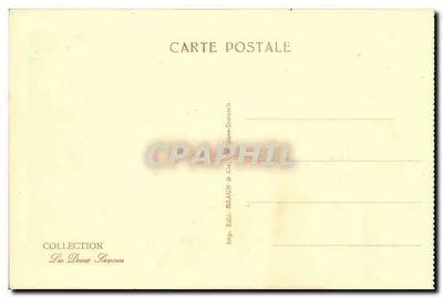 Chamonix — Przejście przez Morze Lodowe — wydawca BRAUN & Cie, Dornach — Rewers