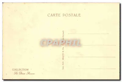 Mer de Glace, Aiguilles du Géant et de Chamonix — Mauvais Pas — série 12402, éditeur Braun & Cie, Mulhouse-Dornach — Verso