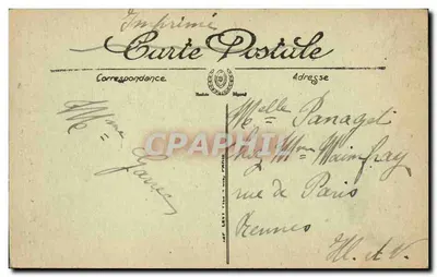 Paryż — Hotel Invalidów — Grobowiec Napoleona I — Sarcophag — LL. — N° 1242 — Rewers