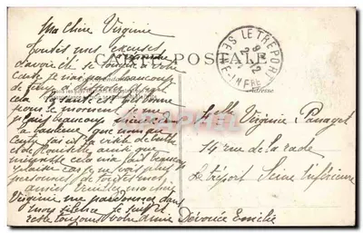 Kościół Rosyjski — Paryż — Wydawca E. Léon — Rewers