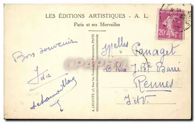 Paris - Ópera - O Teatro da Ópera - A. L. — Verso