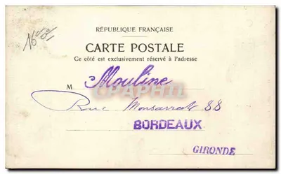 PARYŻ — Trocadéro — C.N. & Cie. Nr 16 — Rewers