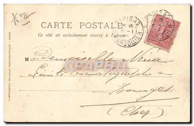 Paryż — Le Trocadéro — LL. — n° 243 — Rewers