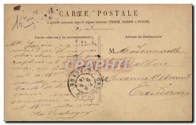 PARYŻ - Pomnik Victora Hugo — wydawca nieznany, numer serii nieznany — Rewers