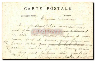 Paryż — Kolumna Vendôme — C. M. nr 36 — Rewers